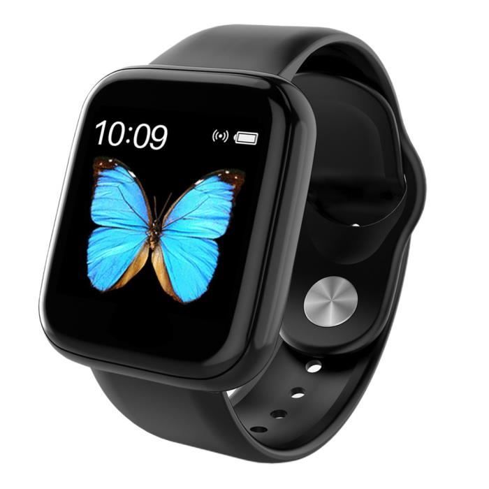 Montre Intelligente À Écran Tactile Complet P8, Écran Couleur D'Affichage De 1,54 Pouces (Noir)