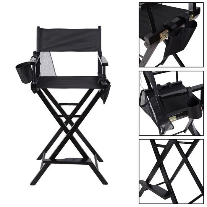 Pratique chaise pliante de maquillage pour mannequin 48cm x 39cm