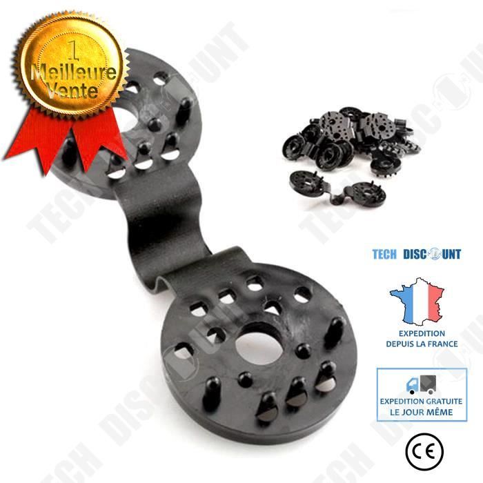 TD® Clips de fixation brise vue jardin extérieur balcon clips de fixation attaches pour fixer tissu d'ombrage clôtures et câbles