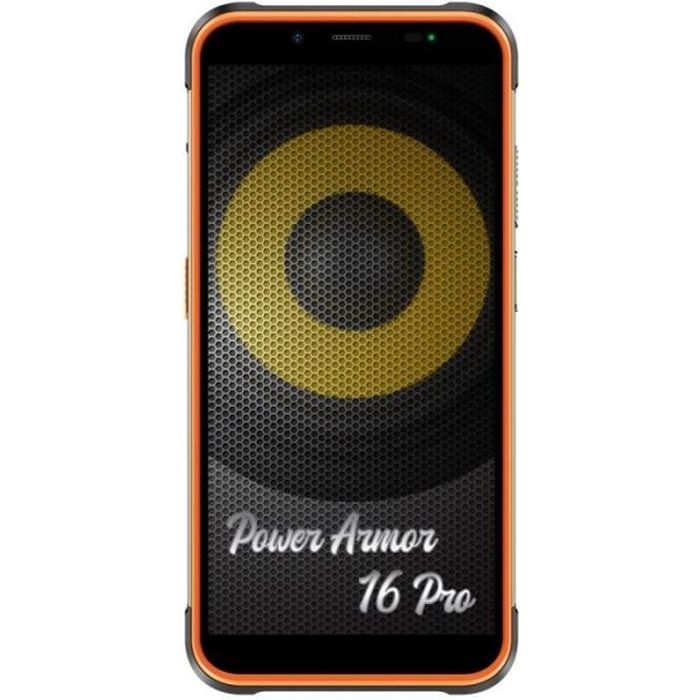Ulefone Power Armor 16 Pro double SIM (orange) - UF-PA16P/OE
