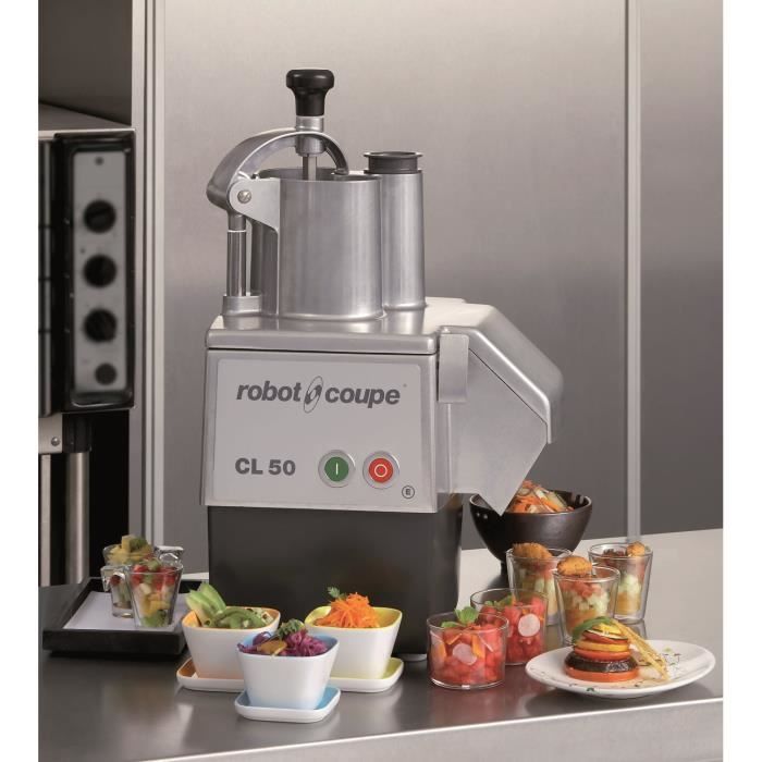 Coupe-légumes CL50 professionnel équipé d’un moteur asynchrone pour la restauration, les traiteurs et les cuisines de collectivi