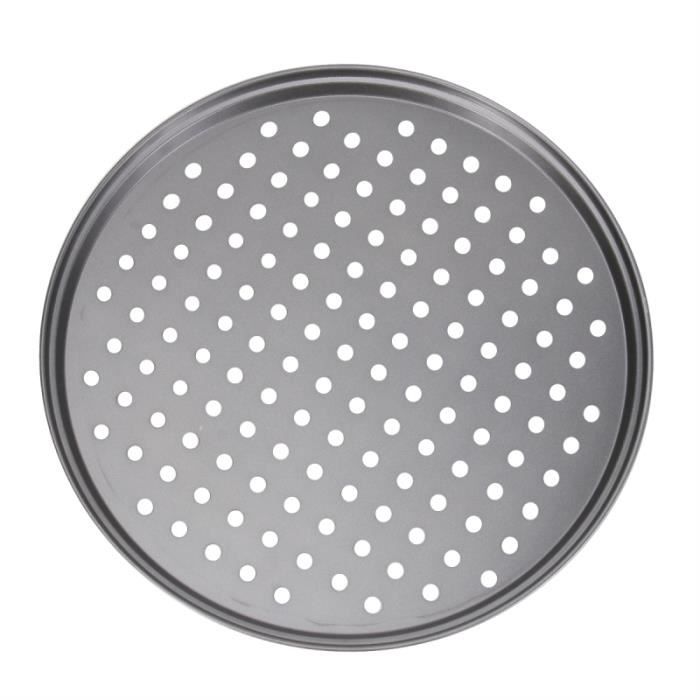 Plaque de cuisson antiadhésive de 12 pouces pour plaque à pizza avec trous pour outil de pour MIJOTEUR ELECTRIQUE