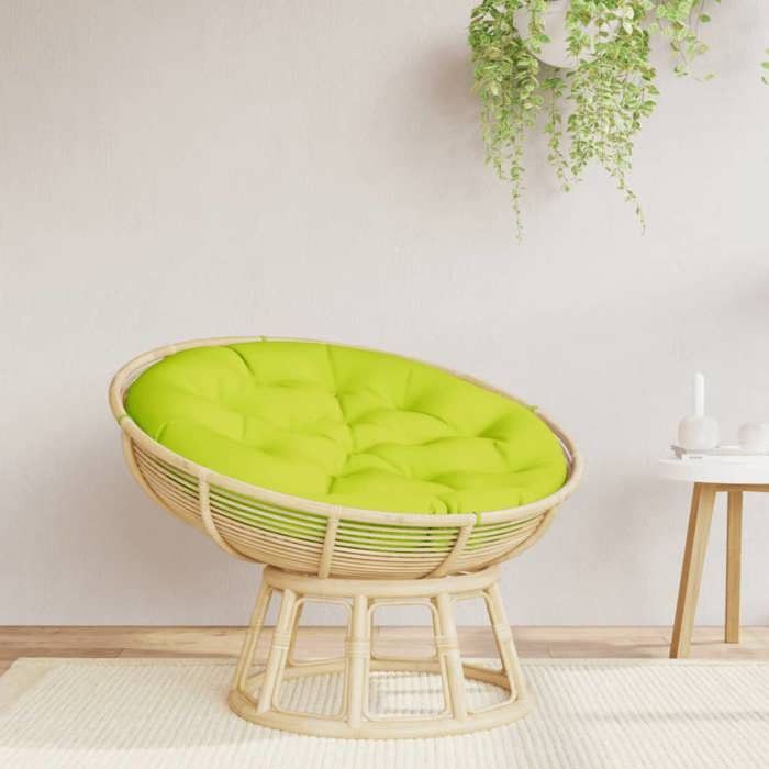 vidaXL Coussin Rond Galette de Chaise Antidérapante Coussin Rembourré Décoration Jardin Terrasse Patio Extérieur Vert 361973
