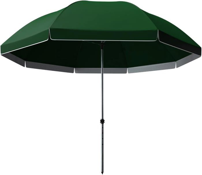 Parasol De Jardin Avec LED Protection Solaire Manivelle 3m Parapluie