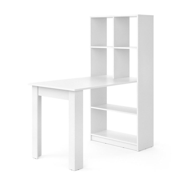 Table à manger Gael 70x122cm avec 6 compartiments Blanc Vicco 43387 Table à manger Gael 70x122cm avec 6 compartiments Blanc Vicco 43387