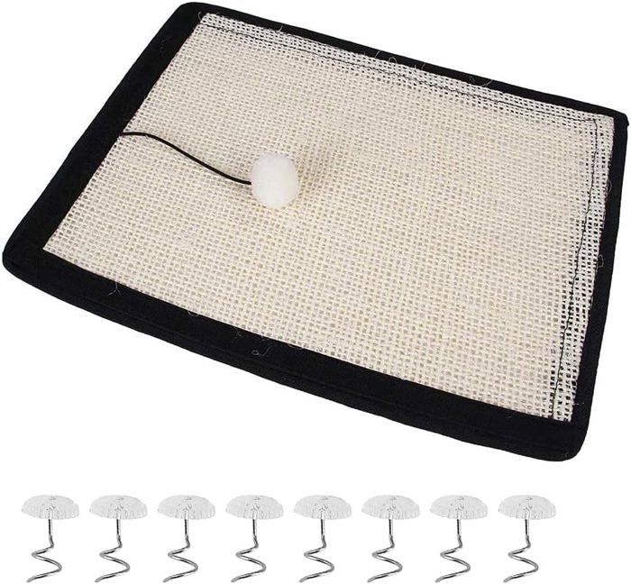 Meilleurs prix pour Tapis Grattoir Chat Tapis Gratter pour Chat Sisal Naturel Griffoir pour Chat Tapis Griffoir Chat en  Animalerie < Chat < Jouet et j