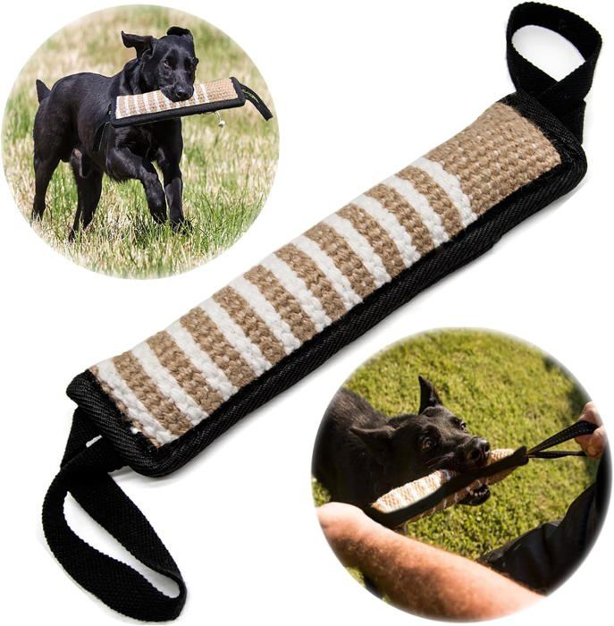 Meilleurs prix pour Boudin mordre pour chien jouet en jute pour dressage idal pour tir la corde et rcupration Animalerie > Chien > Jouets et