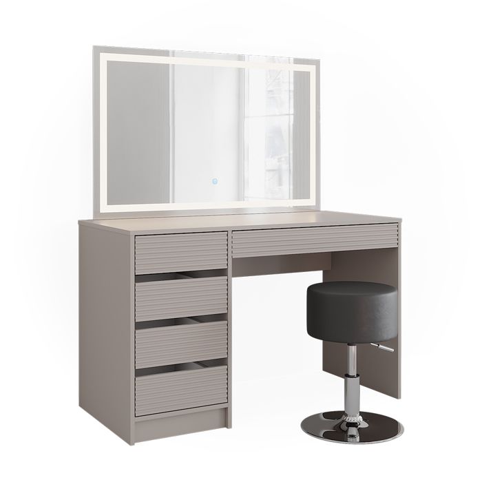 Coiffeuse Sherry 120cm avec miroir LED et tabouret Cachemire Vicco 51672 Coiffeuse Sherry 120cm avec miroir LED et tabouret Cachemire Vicco 51672