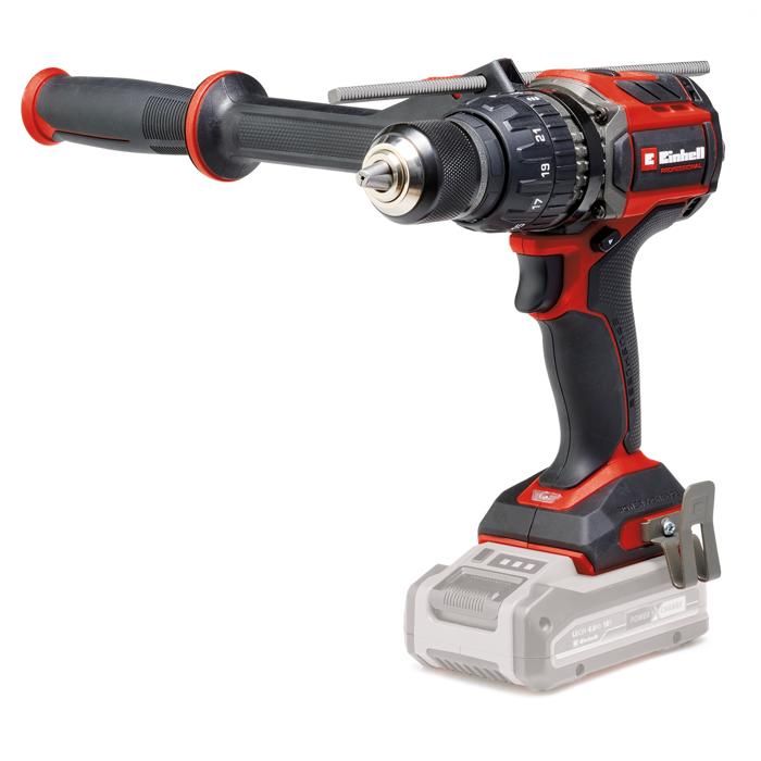 Einhell Professional Perceuse Visseuse à percussion TP CD 18120 Li i BL Solo Power X Change 18V Livré sans batterie ni