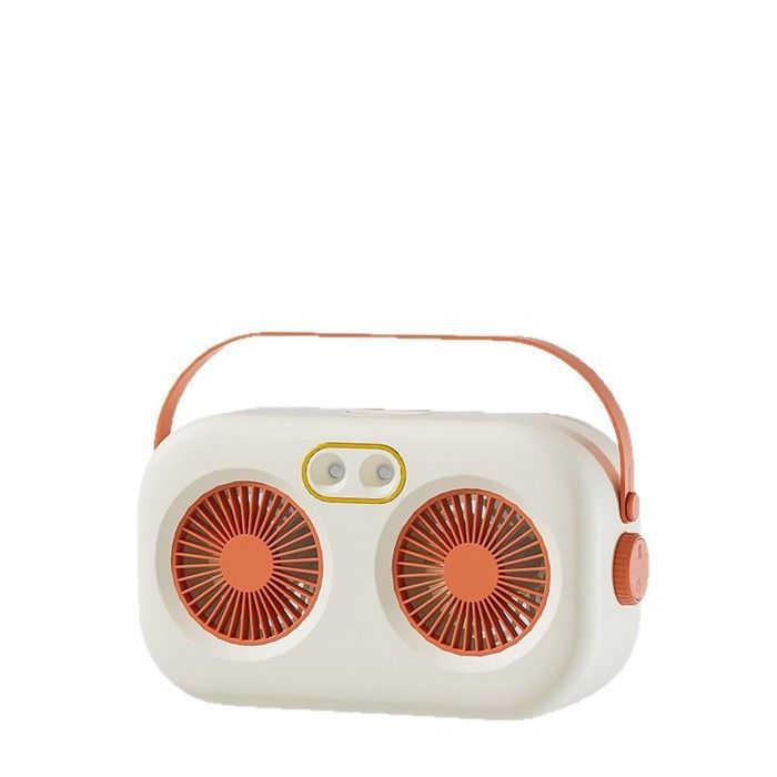 Ventilateur brumisateur portable rechargeable mini vaporisateur facial blanc