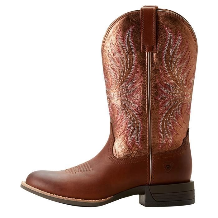 Bottes western femme Ariat Ranahan - sienna saddle Bottes western femme Ariat Ranahan - sienna saddle