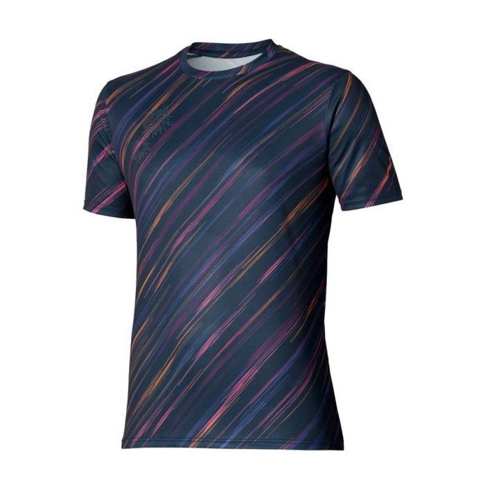 T-shirt Mizuno Summer Pack QD Tee – Hanabi Multicolore – Fraîcheur & légèreté pour vos entraînements dété T-shirt Mizuno Summer Pack QD Tee – Hanabi Multicolore – Fraîcheur & légèreté pour vos entraînements dété