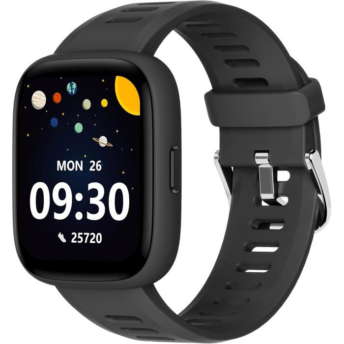 Montre Enfant Non Connectée Ou Connectée Librement 18 Smartwatch Podomètre Cardiofrequencemètre Ip68 Étanche Moniteur