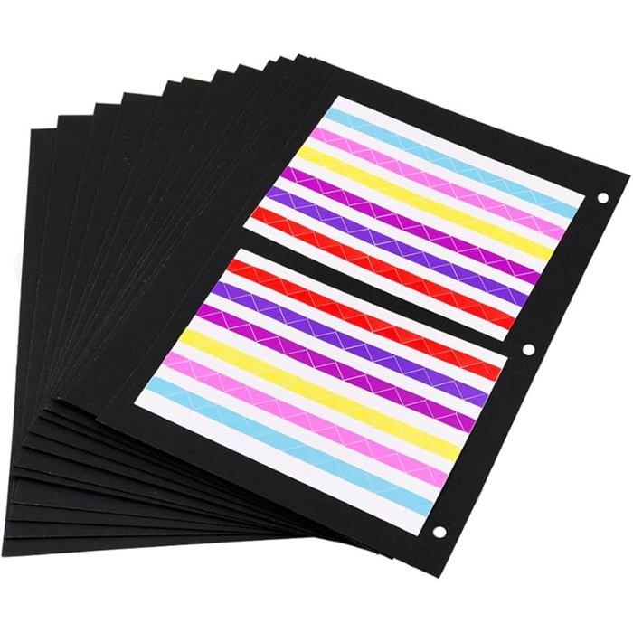 Agenda A4 Lot De 100 Feuilles De Recharge Pour Reliure à Anneaux - Formats A4, A5, A6, B5
