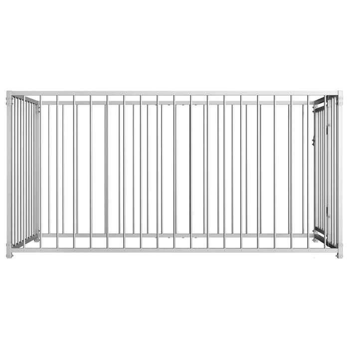 EN SOLDE*Niche de Jardin - Chenil dextérieur - MONNA - pour chiens 100x200x100 cm@780525