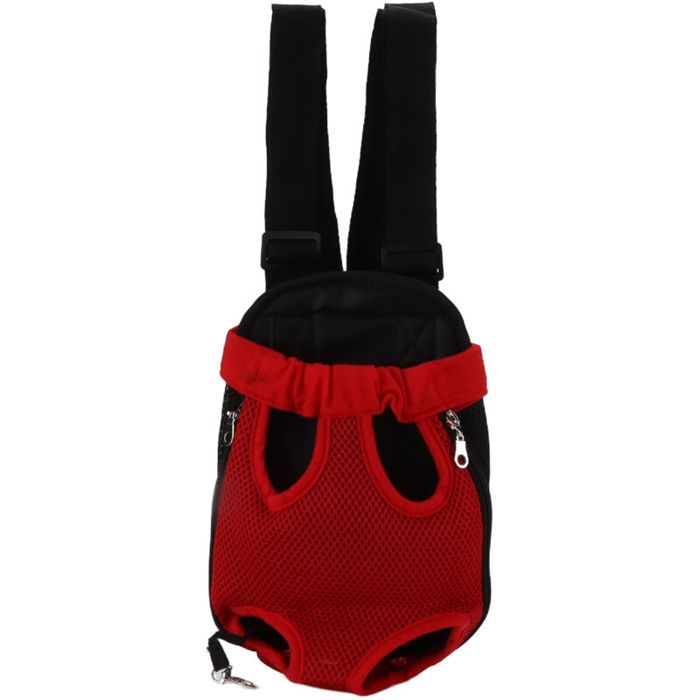 Sac à Dos Respirant pour Chien et Chat Sac à Dos de Poitrine Léger et Réglable pour Animaux de Compagnie pour la Randonnée