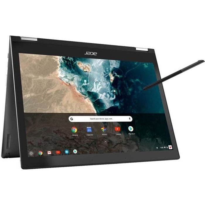 Vente PC Portable Acer Chromebook Spin 13 CP713-1WN-52XH Conception inclinable Core i5 8250U - 1.6 GHz Chrome OS 8 Go RAM 64 Go eMMC 13.5" IPS… pas cher Vente PC Portable Acer Chromebook Spin 13 CP713-1WN-52XH Conception inclinable Core i5 8250U - 1.6 GHz Chrome OS 8 Go RAM 64 Go eMMC 13.5" IPS… pas cher
