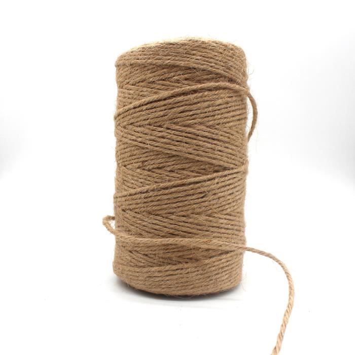 Style10 -Ruban En Toile De Jute Naturelle, 2 M-Lot, Bricolage, Ruban