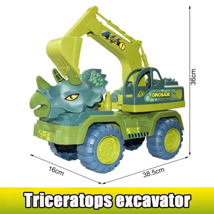 ZERONE Jouet Camion de Construction Portable - Jouets de Véhicules de Construction pour Enfants