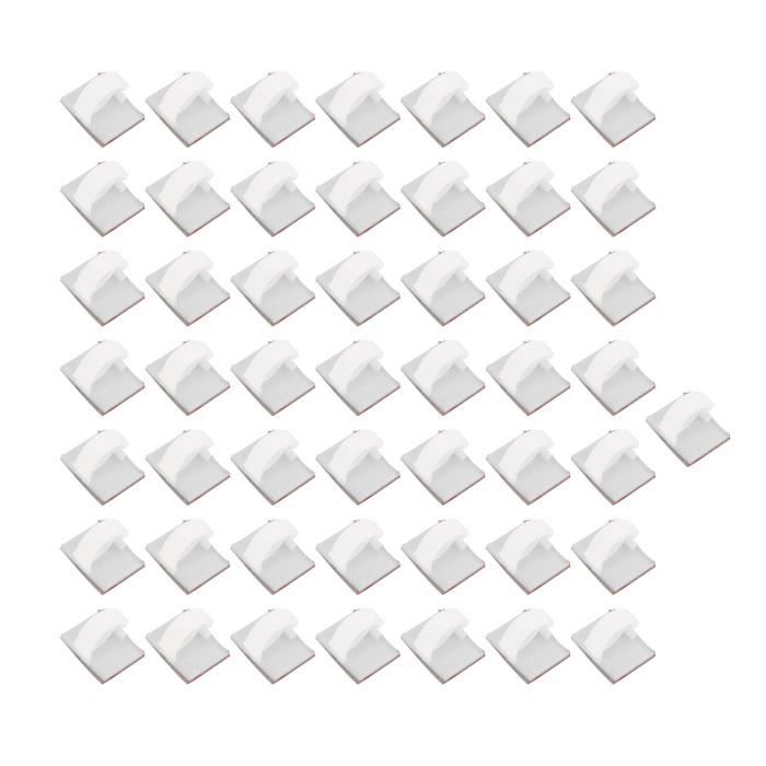 Clips De Câbles Auto-adhésifs, 5 à 50 Pièces, Gestion Des
