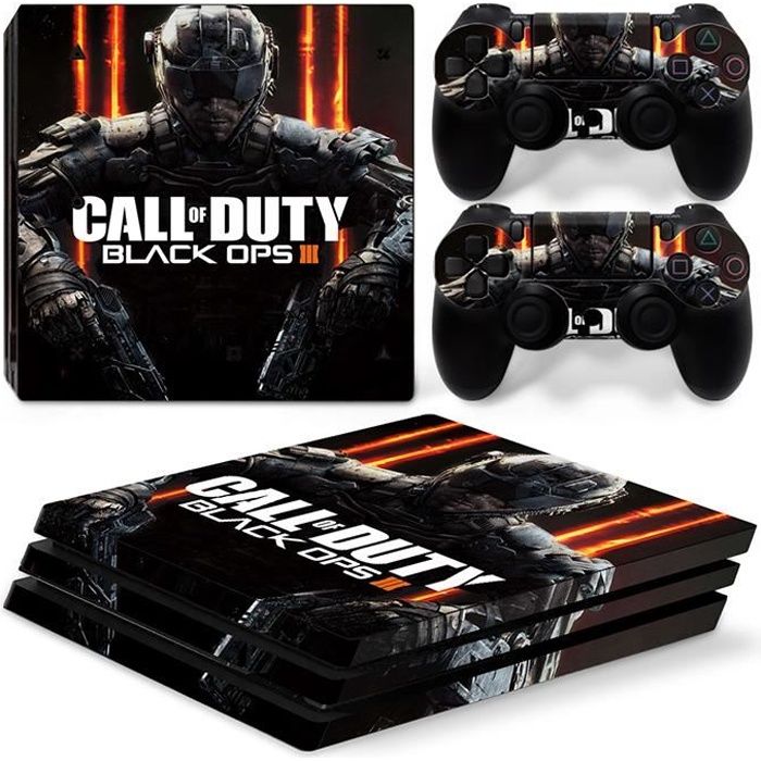 Call of Duty peau Sticker Decal Cover pour Sony PlayStation 4 PS4 Pro  Console Controller - 