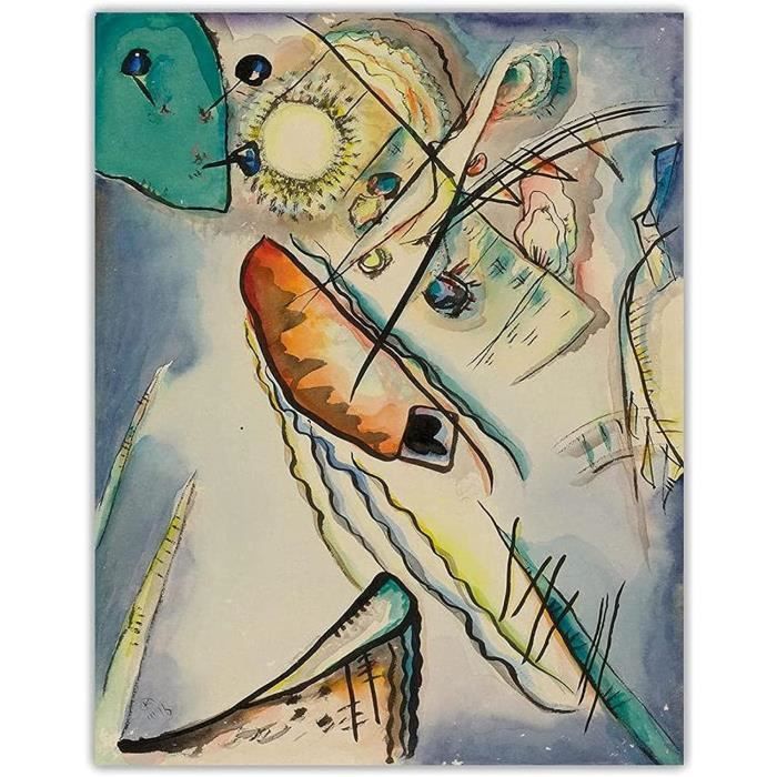 Cadre - Vassily Kandinsky - Petits plaisirs - Toile - Prêt à accrocher