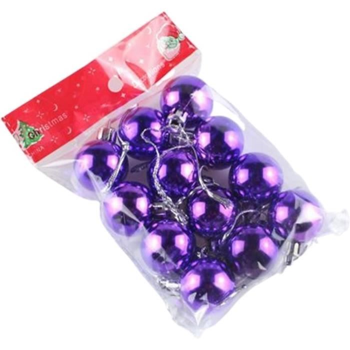 Boules De Sapin De Noël, Pendentif Boule De Noël 3Cm, Ornements En