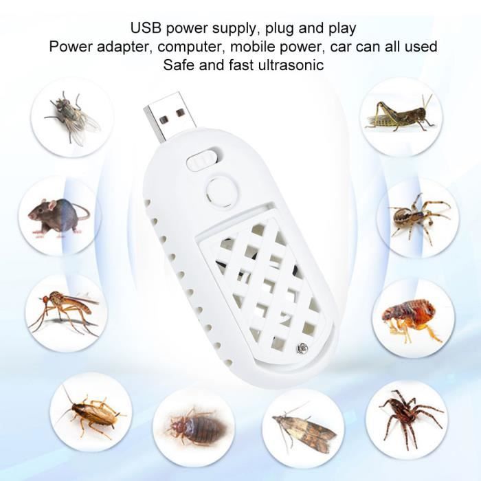 Par Repulsif Electronique Ultrasonique De Cafard De Moustique De Souris D Insecte 5 12v Prise Usb En Plastique Cdiscount Au Quotidien Par Repulsif Electronique Ultrasonique De Cafard De Moustique De Souris D Insecte 5 12v Prise Usb En Plastique Cdiscount Au Quotidien