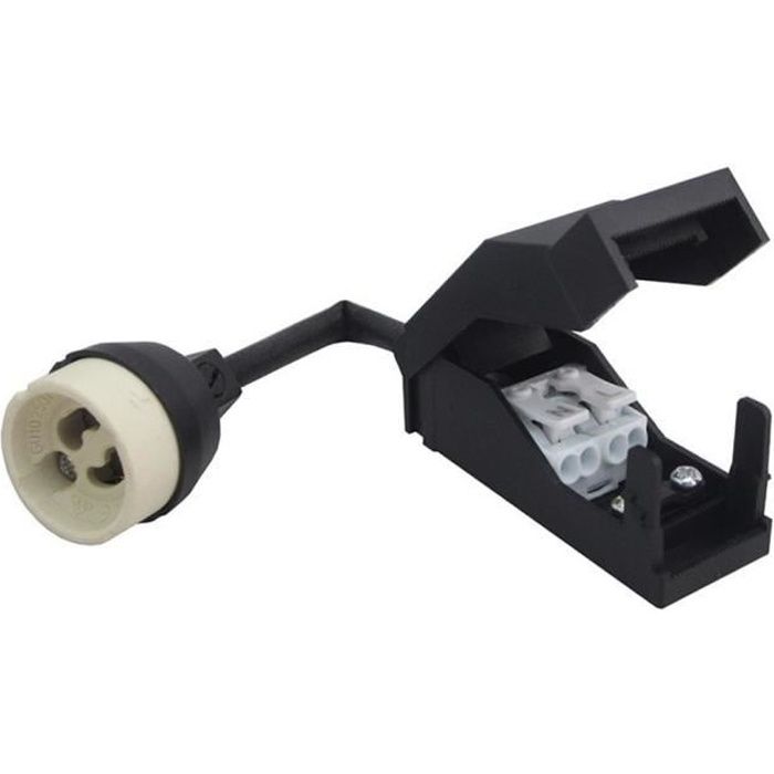 Pour Spot Encastrable Lot De 50 Douilles En Céramique GU10 Avec Connectique Automatiques Douille Gu10
