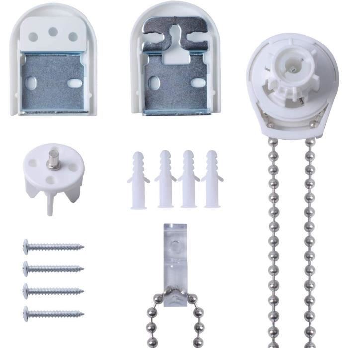 25 Mm Store Fitting Kit de Réparation complet avec supports et chaîne 