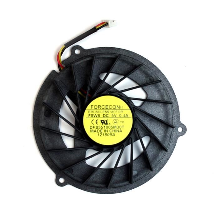 Toshiba Satellite A500 Version 1 (Veuillez vérifier l'image) Ventilateur pour ordinateurs