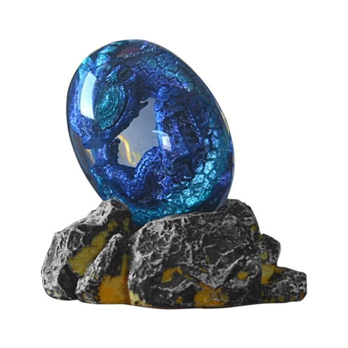 ESTINK Modèle de dinosaure Modèle d'œufs de dinosaure avec Base, jouet