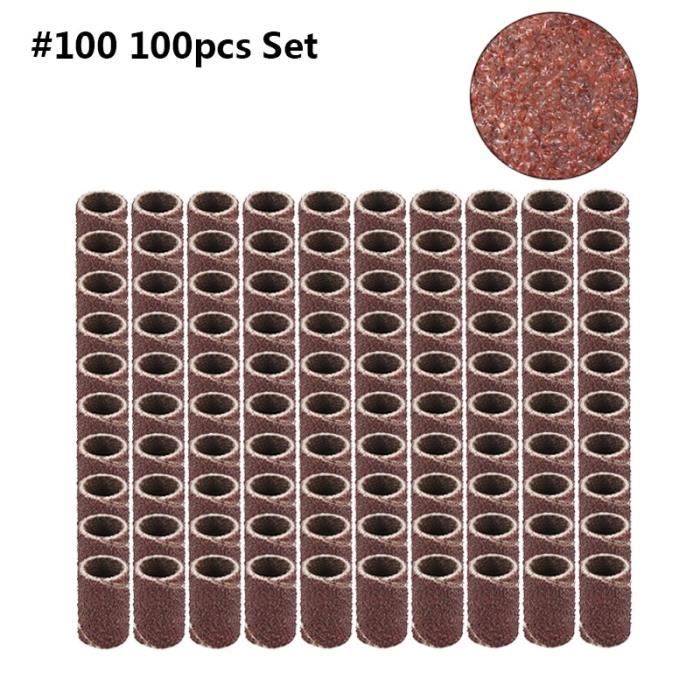 Bandes De Ponçage 2.35mm Pour Outils Rotatifs Dremel - Papier De Verre Meules Tête Abrasives Grain 180 (1 Pièce)