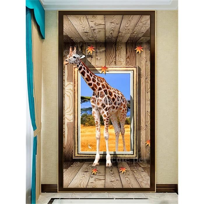 Diamond Painting Kit Complet Grande Taille Éléphant D'Afrique 5D