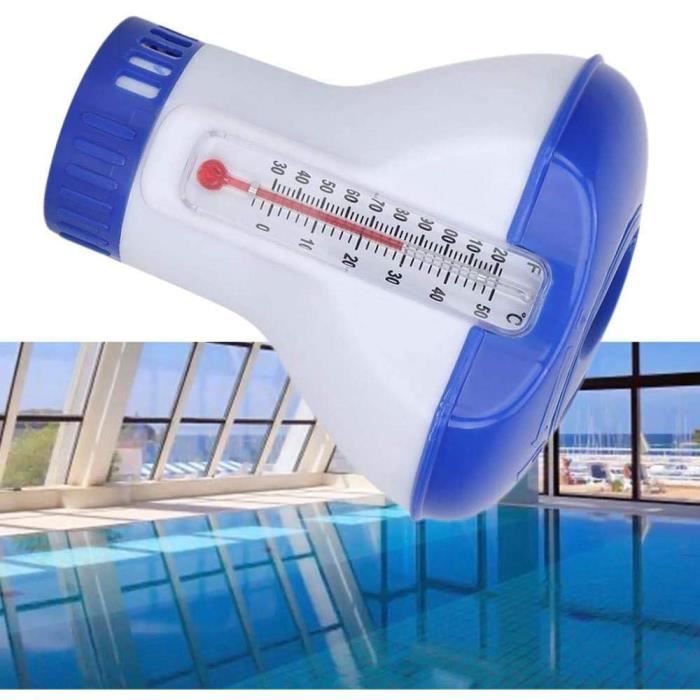 Thermomètre Flottant Pour Piscine Et Spa | Sonde Avec Cordon | Lecture Facile -12°C à 49°C | Matériau PVC Durable - 5