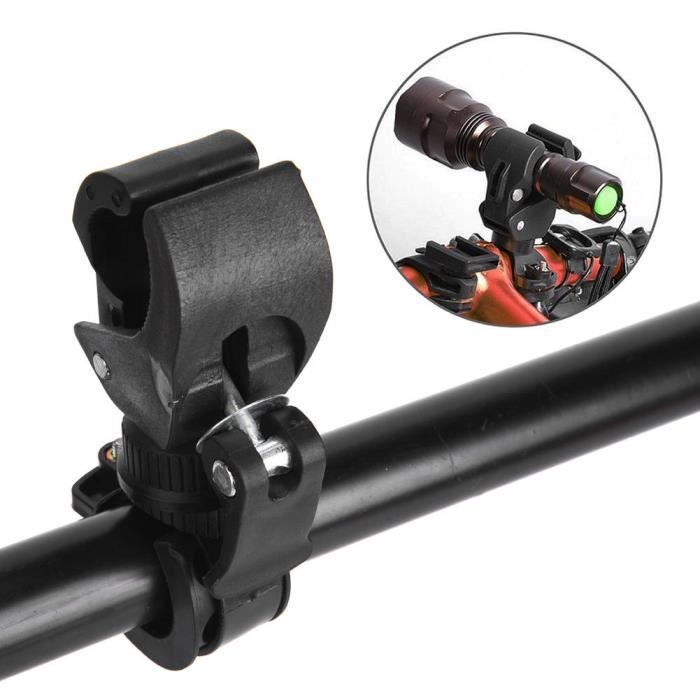 RockBros Support De Lampe De Poche à Vélo à 360° Rotatif, Support De
