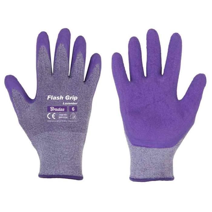 Gants de jardinage femme Flash Grip Lavender M