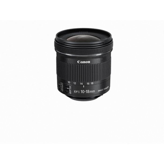 CANON EF-S 10-18mm f/4.5-5.6 IS STM Objectif