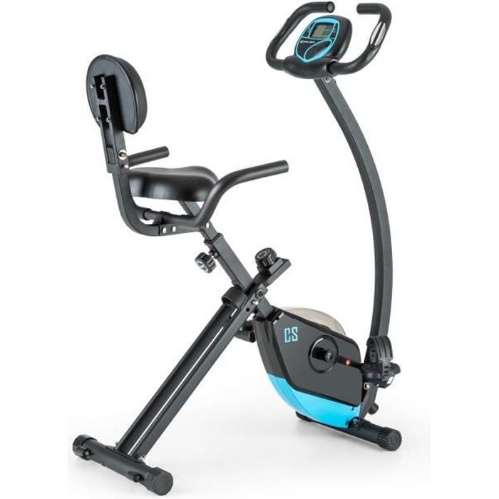 CAPITAL SPORTS Trajector Vélo d'appartement X-Bike dossier & accoudoirs