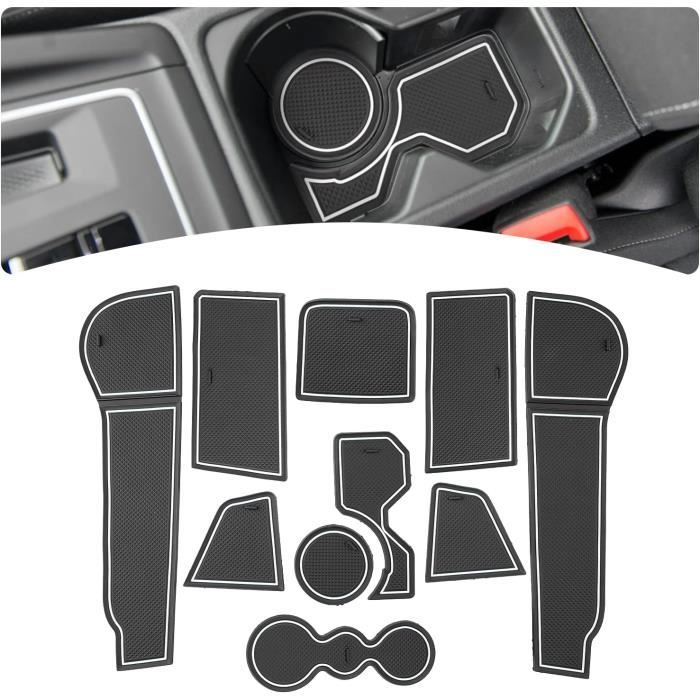 Tapis Antidérapants En Caoutchouc Pour Opel Mokka B / Mokka-e (2021-2024) - Pour Console Centrale, Accoudoir