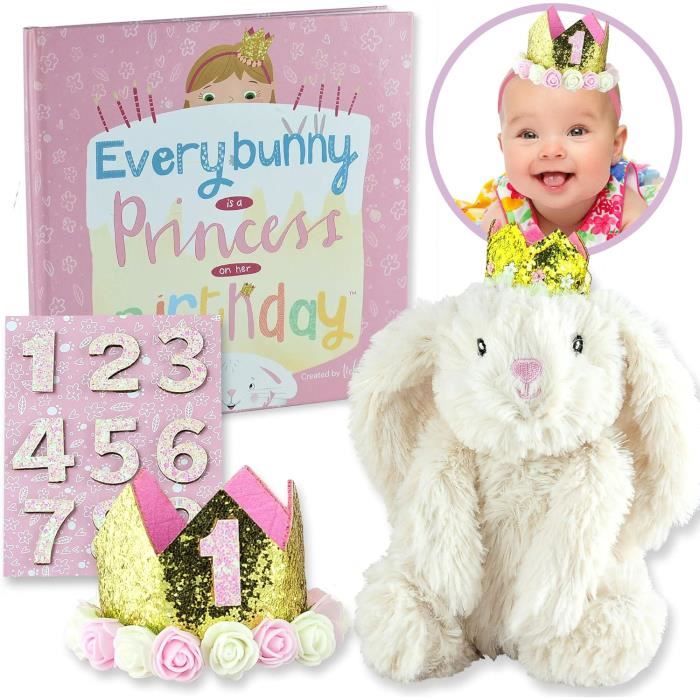 Chapeau De Fête D'anniversaire Pour Bébé, Bandeau Couronne De Princesse, Décorations D'anniversaire De 1 2 3 Ans, Fournitures De Fête Prénatale Pour 1er Anniversaire, Nouvelle Collection