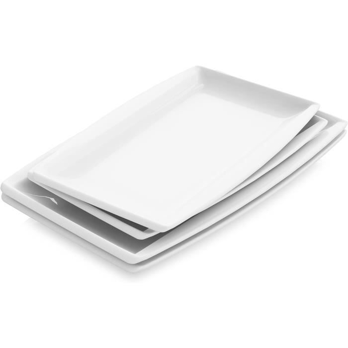 Mikasa Assiettes à dîner en porcelaine Chalk, lot de 4, 27cm
