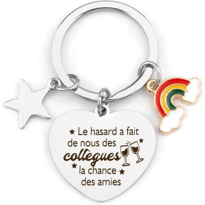 Porte-clés Pour Collègues – Cadeau Départ, Promotion Ou Fête (Femme/Homme) - 7