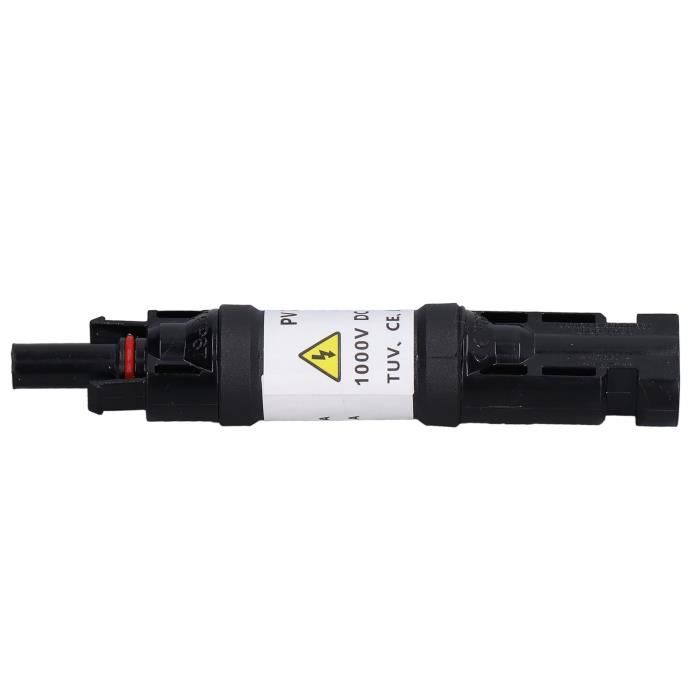 Jeu De Porte-fusibles Solaires 1000V IP67 – Connecteurs Mâle/femelle Inline Pour Panneaux Photovoltaïques