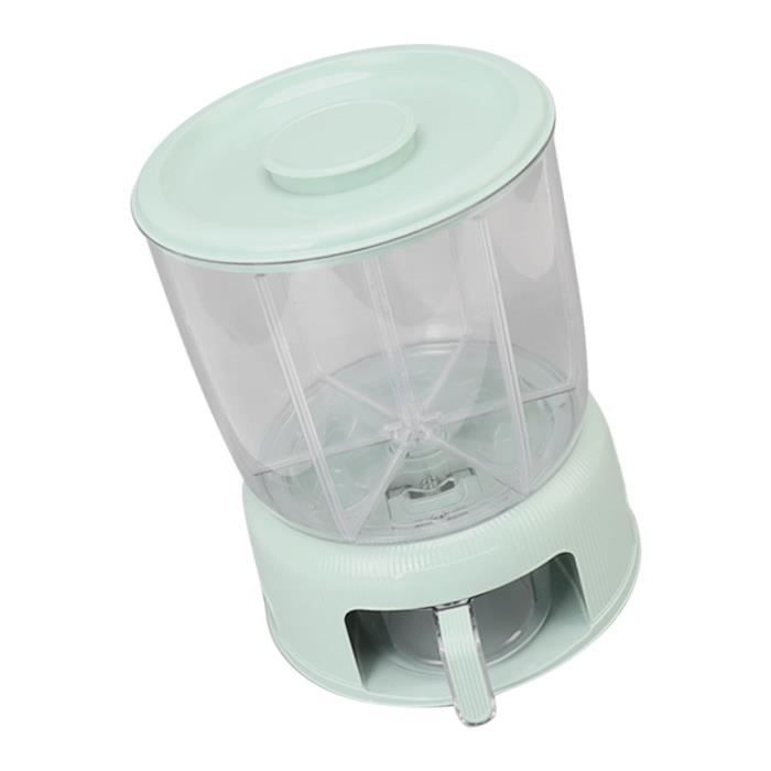 Distributeur De Céréales Rotatif 6 Compartiments - 3900 Ml Total, Plastique, Tournant 360°, Idéal Cuisine