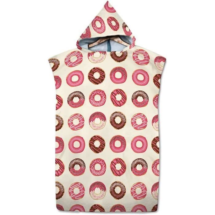 Poncho De Surf Microfibre - Serviette à Capuche Changement Rapide - Unisexe Adulte - Pour Plage, Piscine