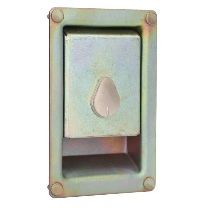 Ideal Security Serrure Latérale Coulissante Pour Porte De Garage Noire Paquet De 3 Ideal Security Serrure Latérale Coulissante Pour Porte De Garage Noire Paquet De 3