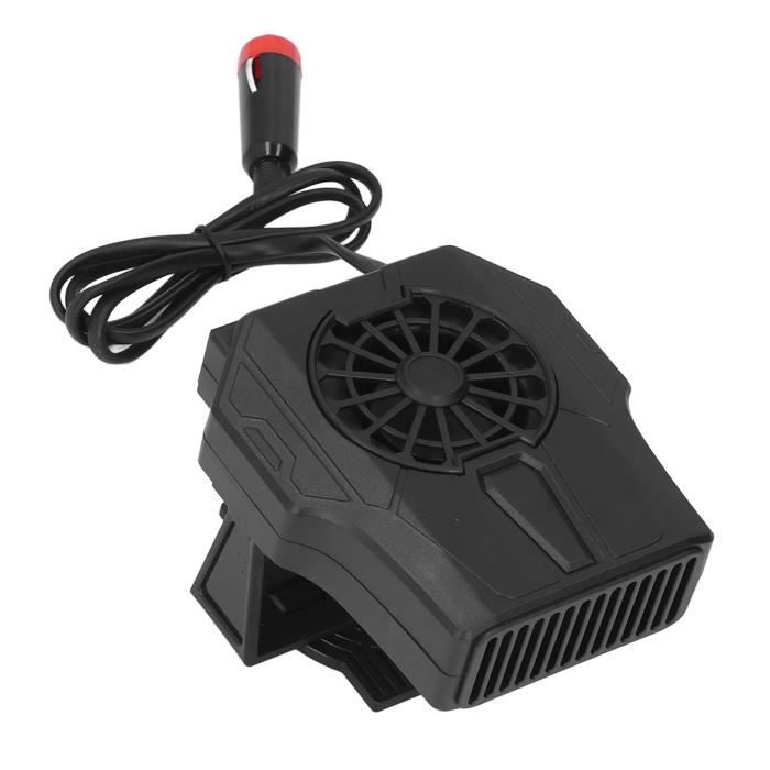 Chauffage/Ventilateur Voiture 2 En 1 Towwoo - 120W, 12V, Rotation 360° - Dégivrage Hiver Et Rafraîchissement Été - 12