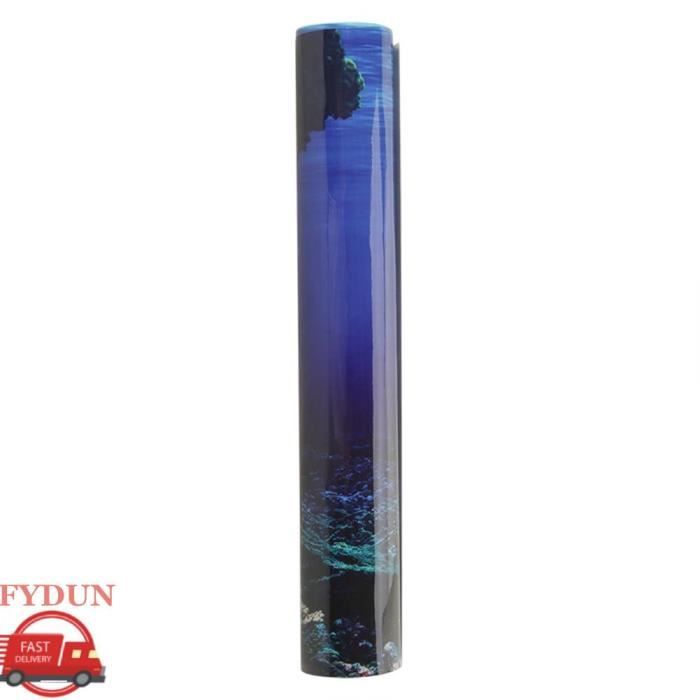 Meilleurs prix pour FYDUN Affiche pour aquarium Affiche adhésive de fond Seaworld pour décoration daquarium 122X61cm 61 * 30cm