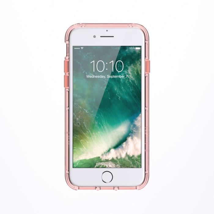 Griffin Survivor Clear Pour iPhone 7 rosegold Transparent